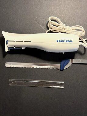 Black & Decker EK700 Slice Right Electric Knife - Tested, Orig Box